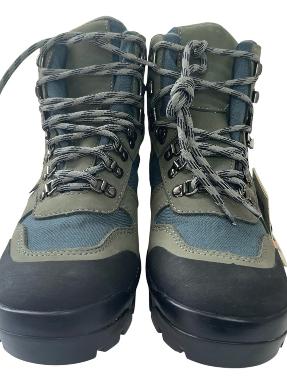 Cabela's Hiking Boots Womens Size 9 Gore-Tex Vibram Sole Leather Olive Green NEW - Picture 2 of 7